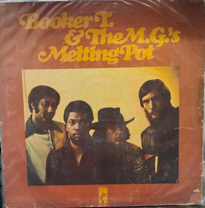 1971 by Bookers & The Mgs Melting Pot — 1971 LP vinyl record cover