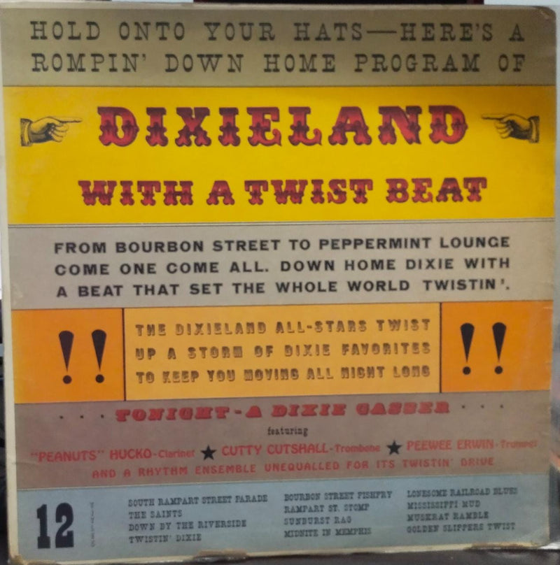 1962 by Dixieland With A Twist Beat — 1962 LP vinyl record cover
