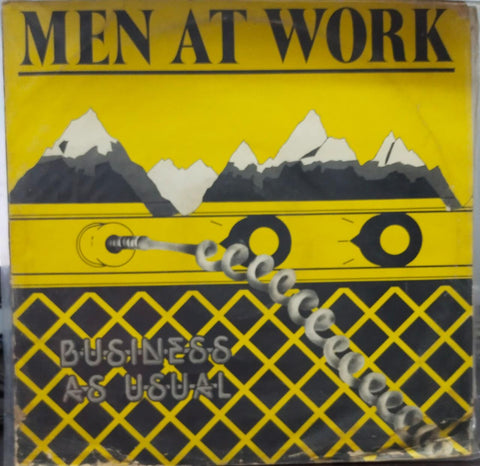 Men At Work - 1982 - English Vinyl Record Lp