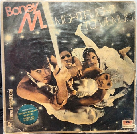 Boney M  NightFlight To Venus - 1978 - English Vinyl Record Lp