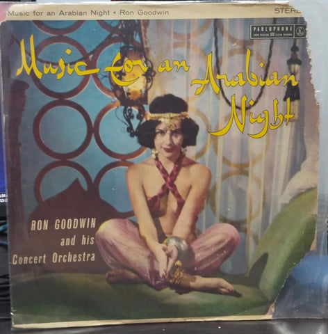 Music For An Arabian Night - 1959 - English Vinyl Record Lp