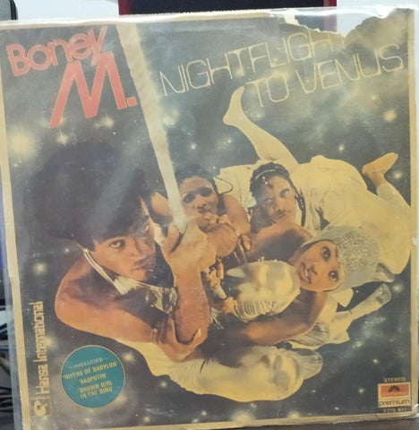 Boney M  NightFlight To Venus - 1978 - English Vinyl Record Lp