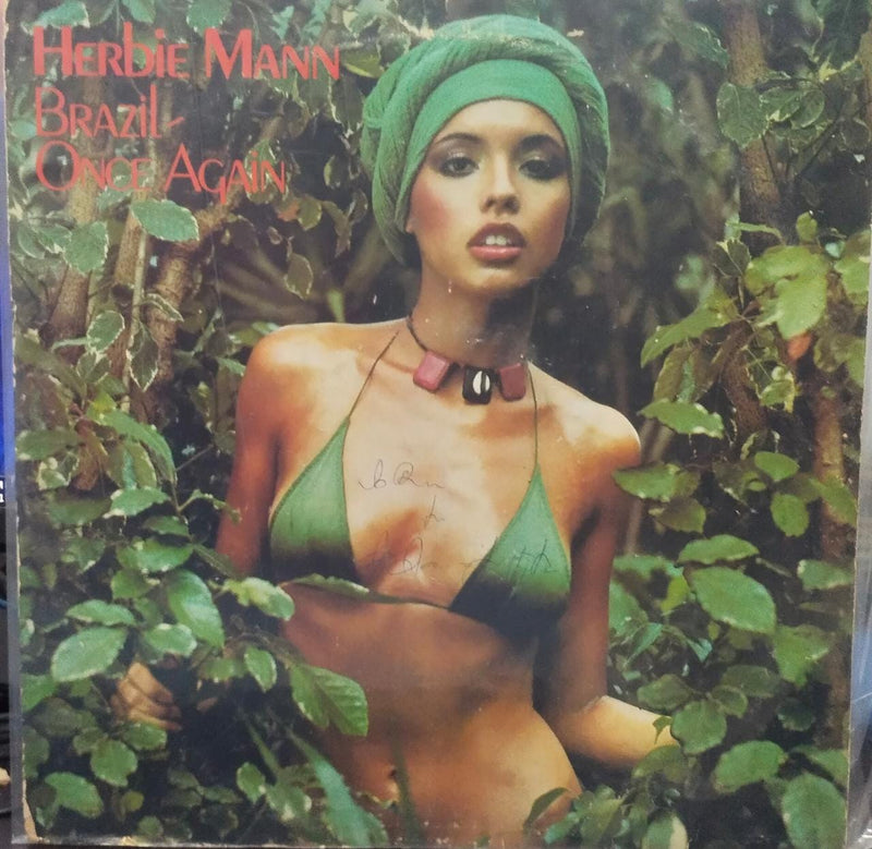 1978 by Herbie Mann Brazil Once Again — 1978 LP vinyl record cover