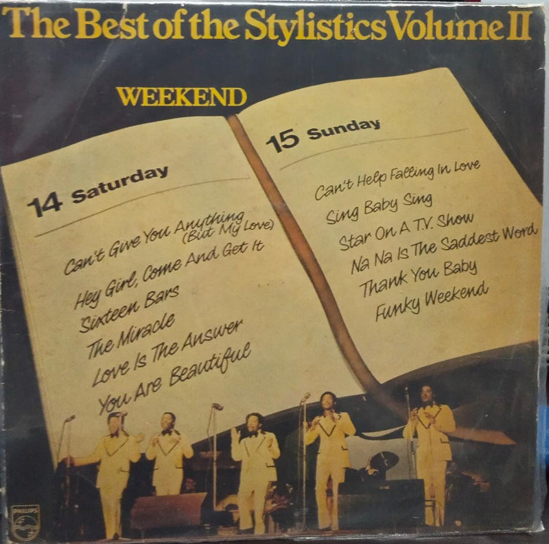 1976 by The Best Of Stylistics Volume 2 — 1976 LP vinyl record cover
