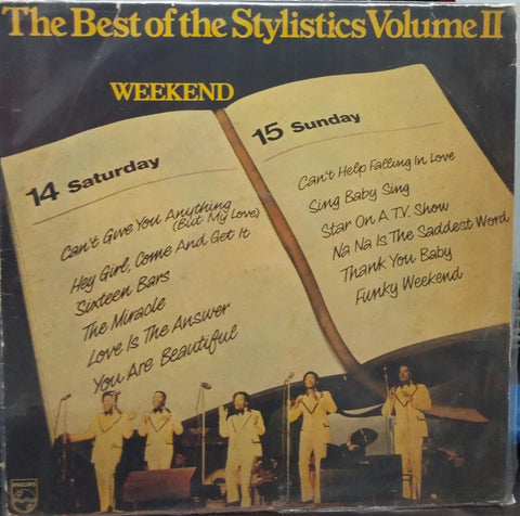 The Best Of Stylistics Volume 2 - 1976 -  English Vinyl Record LP