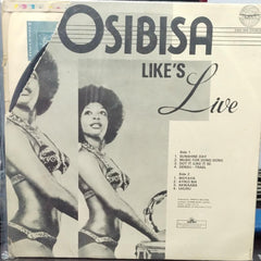 Osibisa  Likes Live -1981 -  English Vinyl Record Lp