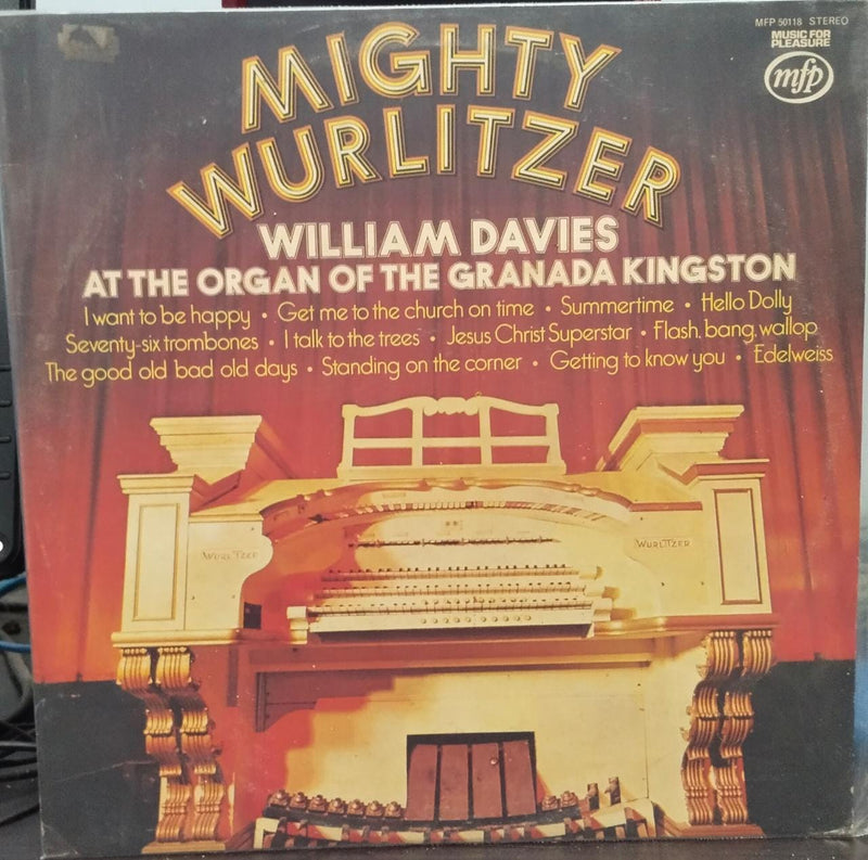 Mighty Wurlitzer — LP vinyl record cover
