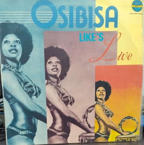 Osibisa  Likes Live -1981 -  English Vinyl Record Lp