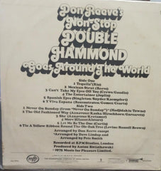 Don Reeves Nonstop Double Hammond Goes Around The World - 1975 - English Vinyl Record Lp