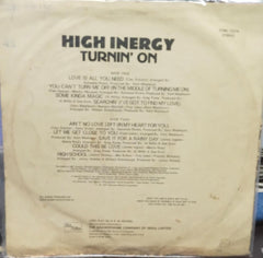 High Inergy Turnin On - 1977 -English Vinyl Record Lp