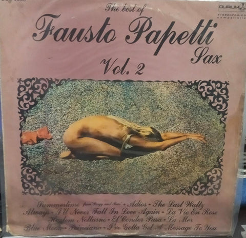 The Best Of Fausto Papetti Sax Vol 2 - 1975 - English Vinyl Record LP