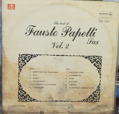 The Best Of Fausto Papetti Sax Vol 2 - 1975 - English Vinyl Record LP