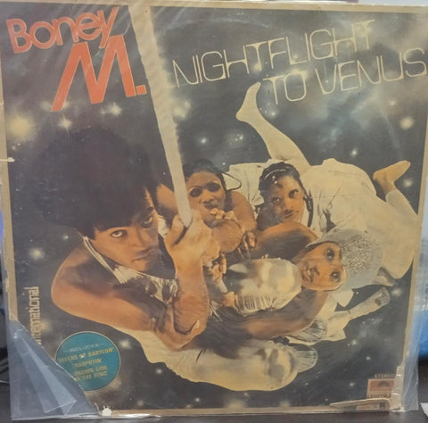 Boney M  NightFlight To Venus - 1978 - English Vinyl Record Lp