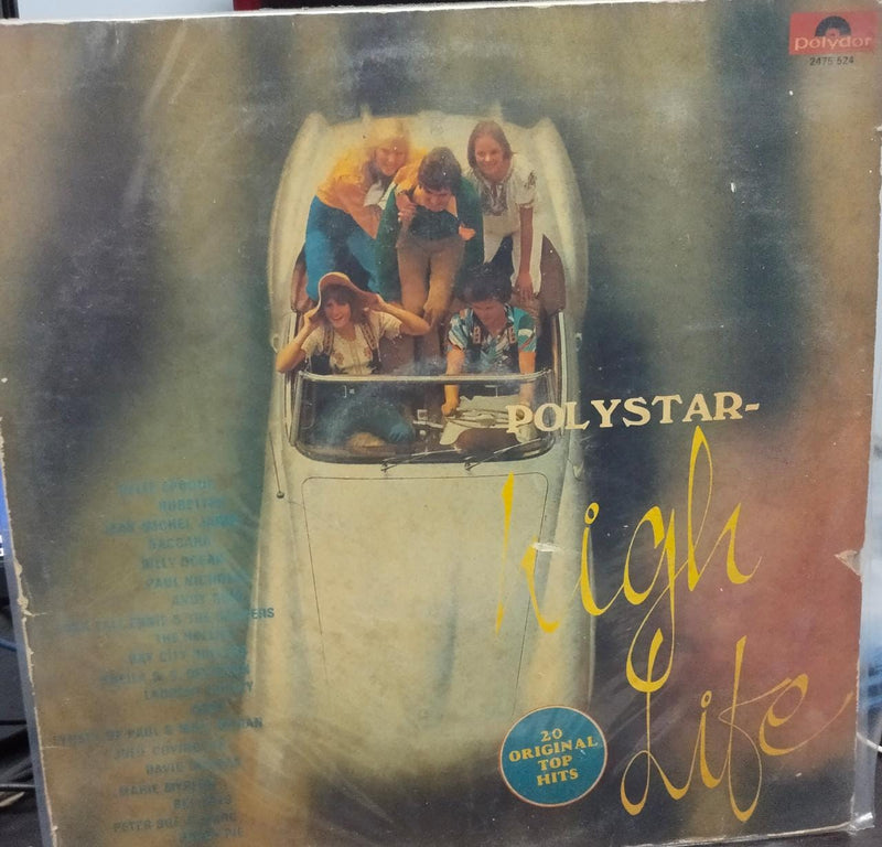 High Life by Polystar — 1982 LP vinyl record cover