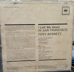 I Left My Heart In San  Francisco  - 1962 - English Vinyl Record LP
