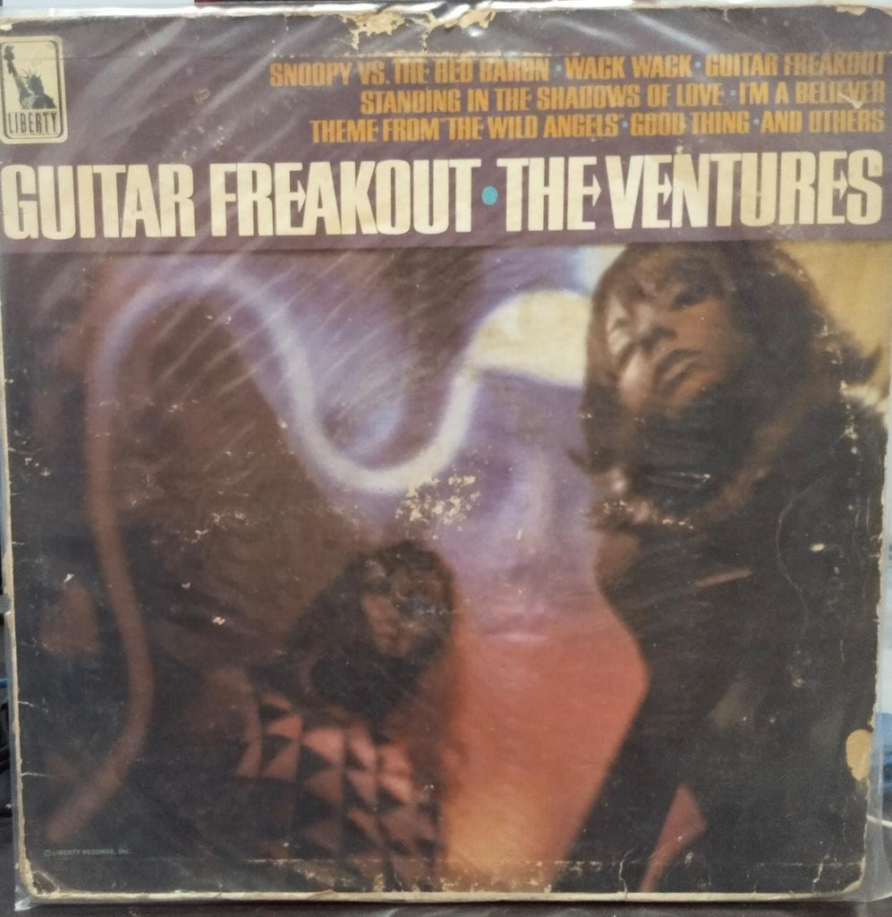 Guitar Freakout The Ventures - 1967 -  English Vinyl Record Lp