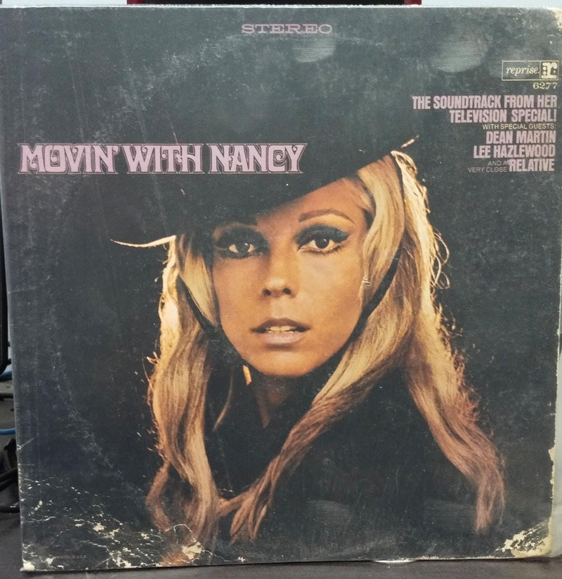 Movin With Naney -1967 — 1967 LP vinyl record cover