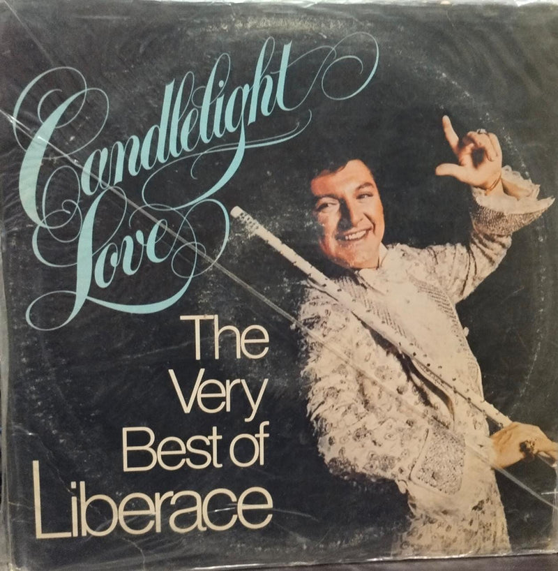1976 by Candlelight Love The Very Best Of Liberace — 1976 LP vinyl record cover