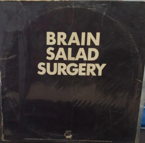 Brain Salad Surgery -English Vinyl Record Lp