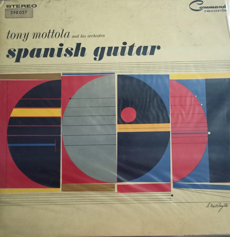“Spanish Guitar”1962 — 1962 Bollywood LP vinyl record cover