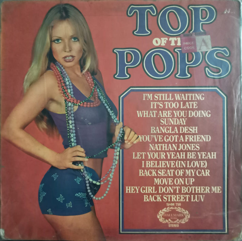 Volume 29”1973 by “Top Of The Pops — 1973 Bollywood LP vinyl record cover