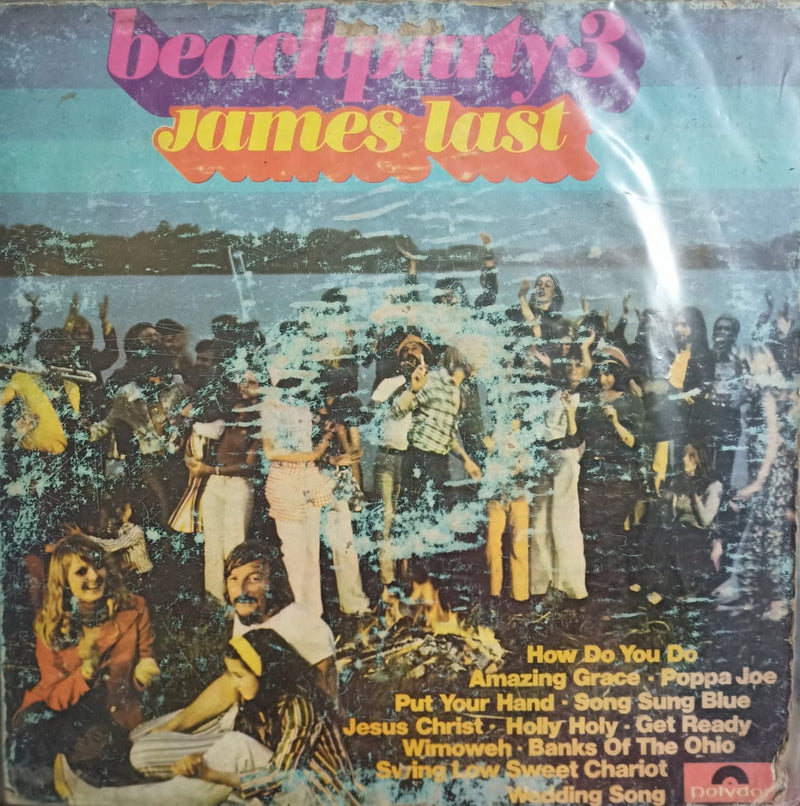 “Beach Party 3 James Last” — Bollywood LP vinyl record cover