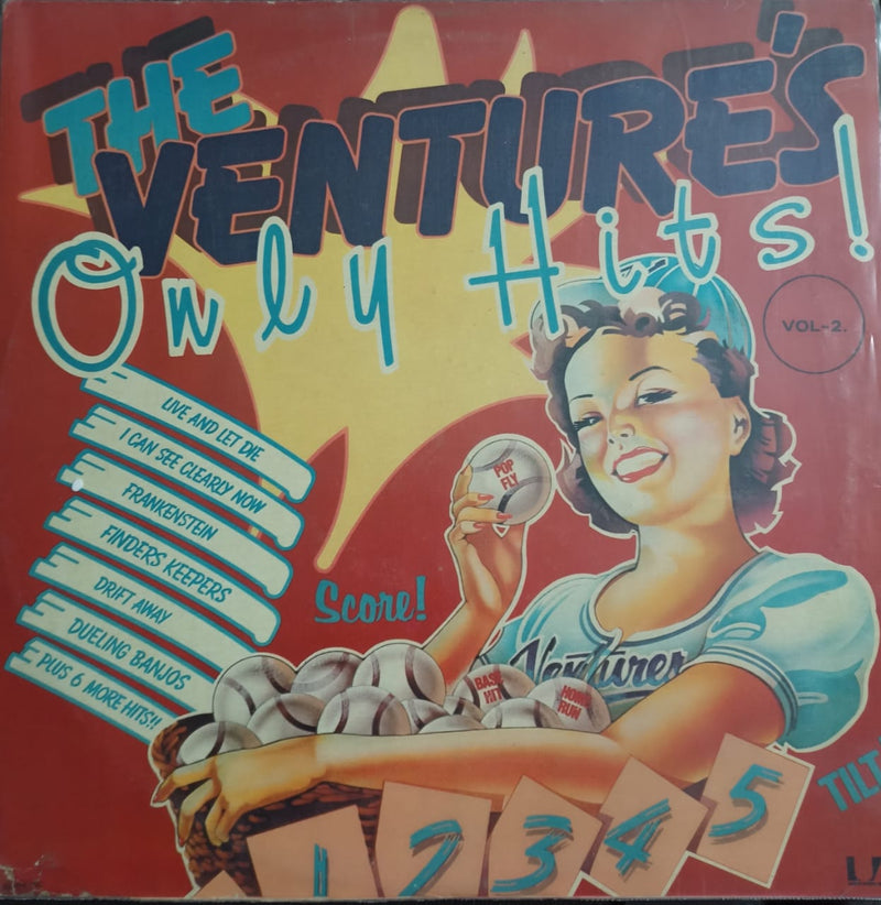“The Venture’S Only Hits!”1973 — 1973 Bollywood LP vinyl record cover