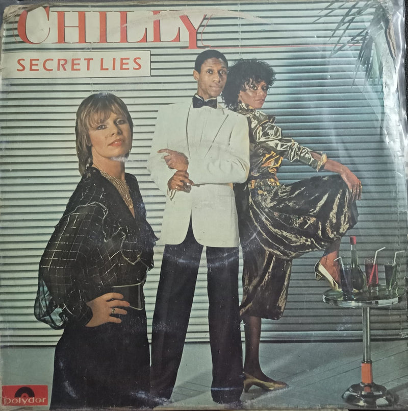 "Chilly Secret Lies" — LP vinyl record cover