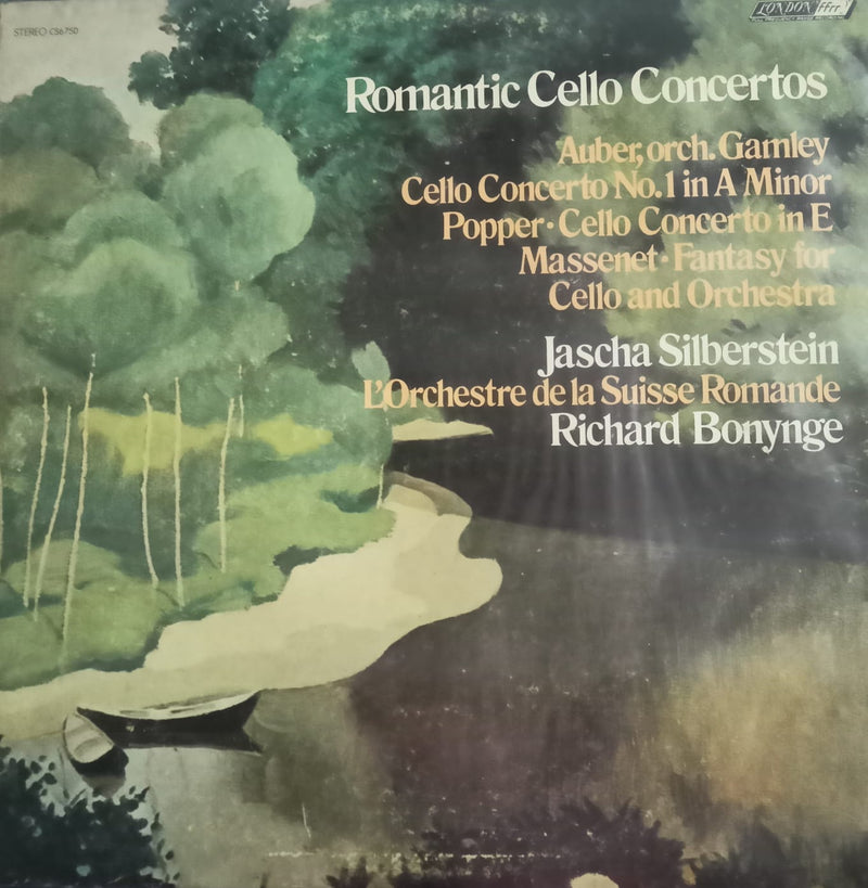 “Romantic Cello Concertos”1972 — 1972 Bollywood LP vinyl record cover
