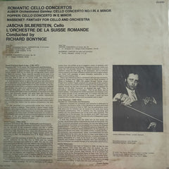 “ROMANTIC CELLO CONCERTOS”1972 , English Vinyl LP – Bollywood Film Vinyl LP