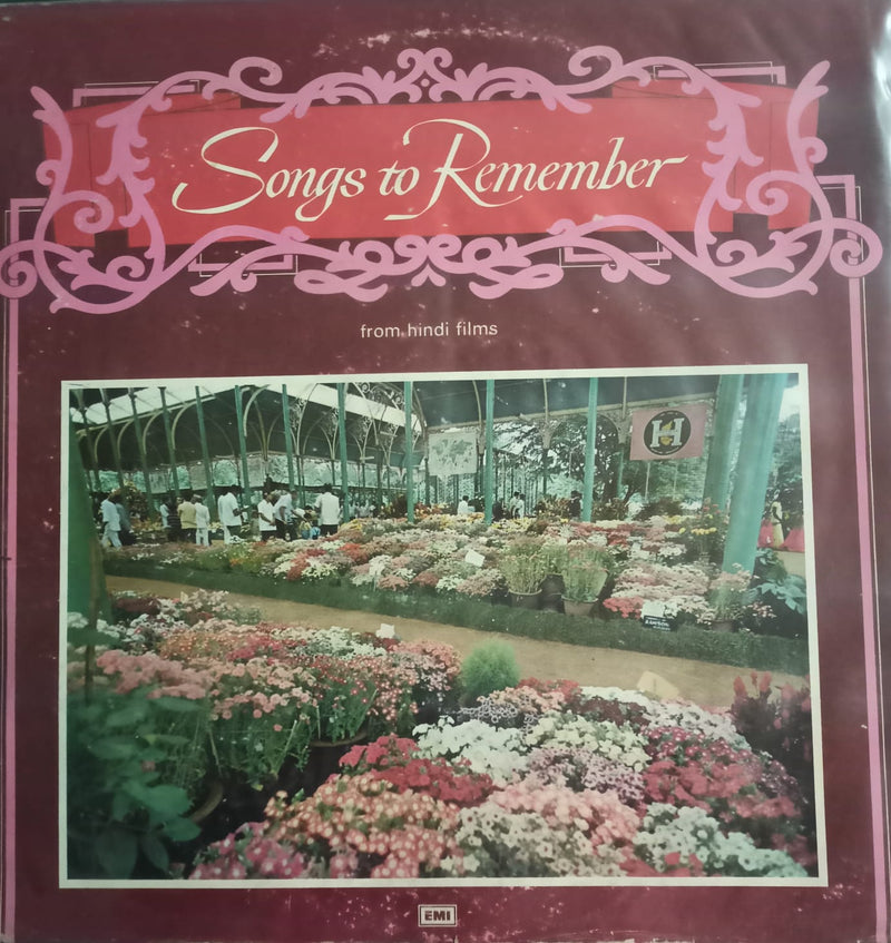 “Songs To Remember” — LP vinyl record cover