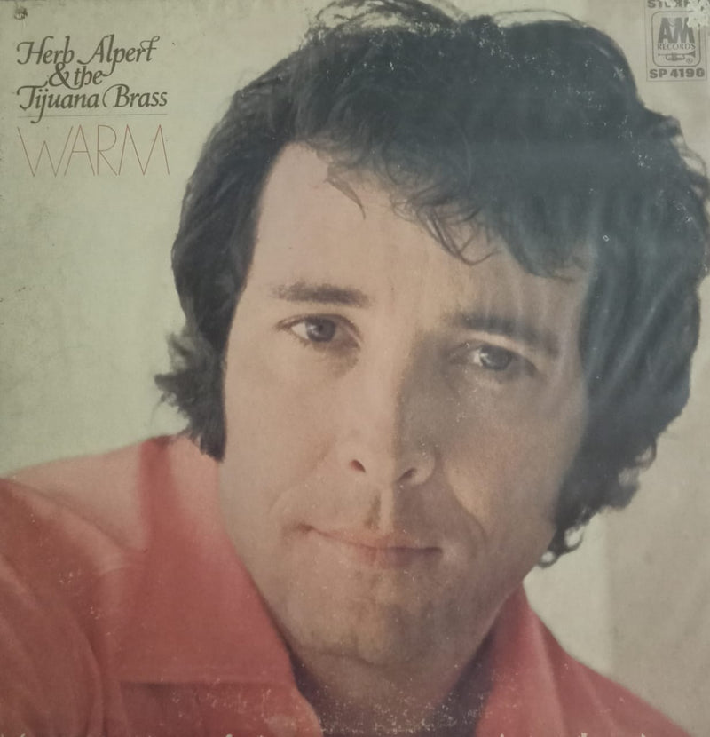 Herb Alpert & The Tijuana Brass” 1968 by “Warm — 1968 Bollywood LP vinyl record cover