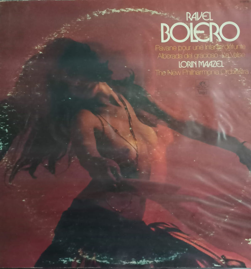 “RAVEL: BOLERO Pavanne pour une Infante defunte” — Bollywood LP vinyl record cover