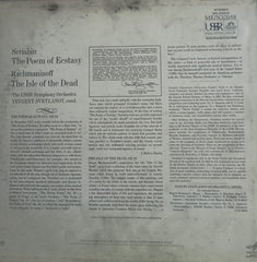 “SCRIABIN: THE POEM OF ECSTASY,  RACHMANIN OFF: THE ISLE OF THE DEAD” , English Vinyl LP – Bollywood Film Vinyl LP