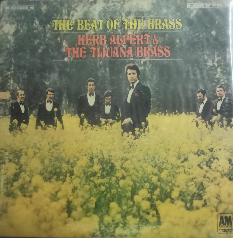 Herb Alpert And The Tijuana Brass”1968 by “The Beat Of The Brass — 1968 Bollywood LP vinyl record cover