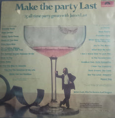 “MAKE THE PARTY LAST (25 all – time party greats)”1975 , English Vinyl LP – Bollywood Film Vinyl LP