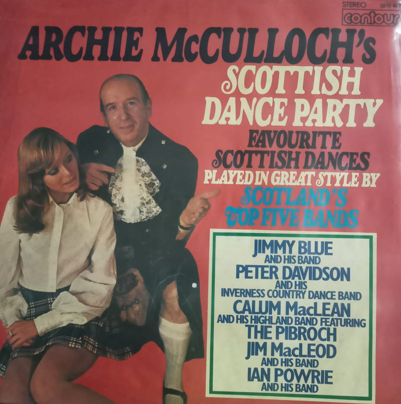 “Archie Mcculloch’S Scottish Dance Party”1974 — 1974 Bollywood LP vinyl record cover