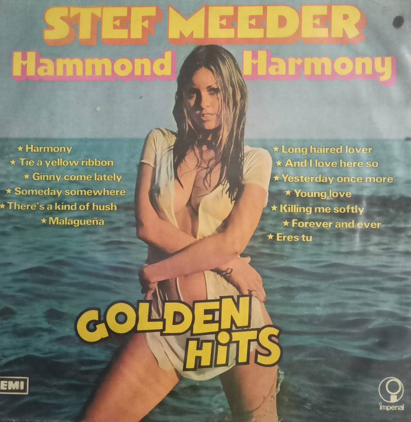 Hammond Harmony”1974 by “Stef Meeder — 1974 Bollywood LP vinyl record cover