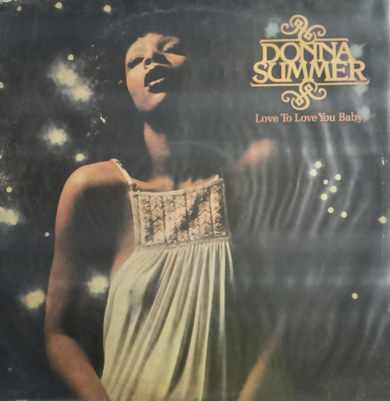 Love To Love You Baby”1975 by “Donna Summer — 1975 Bollywood LP vinyl record cover