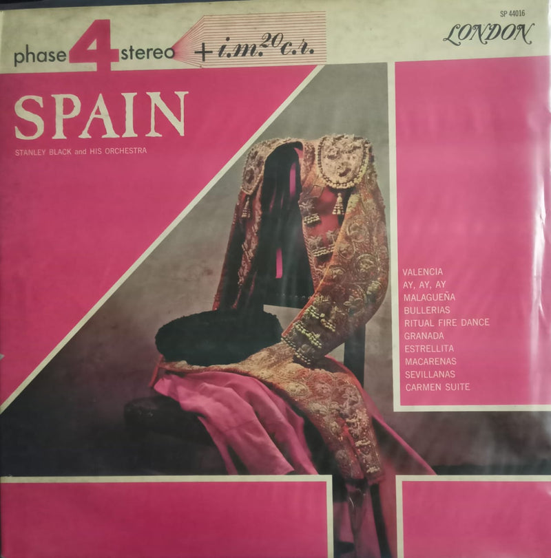“Spain”1961 — 1961 Bollywood LP vinyl record cover