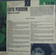 “EXOTIC PERCUSSION”1961, English Vinyl LP – Bollywood Film Vinyl LP