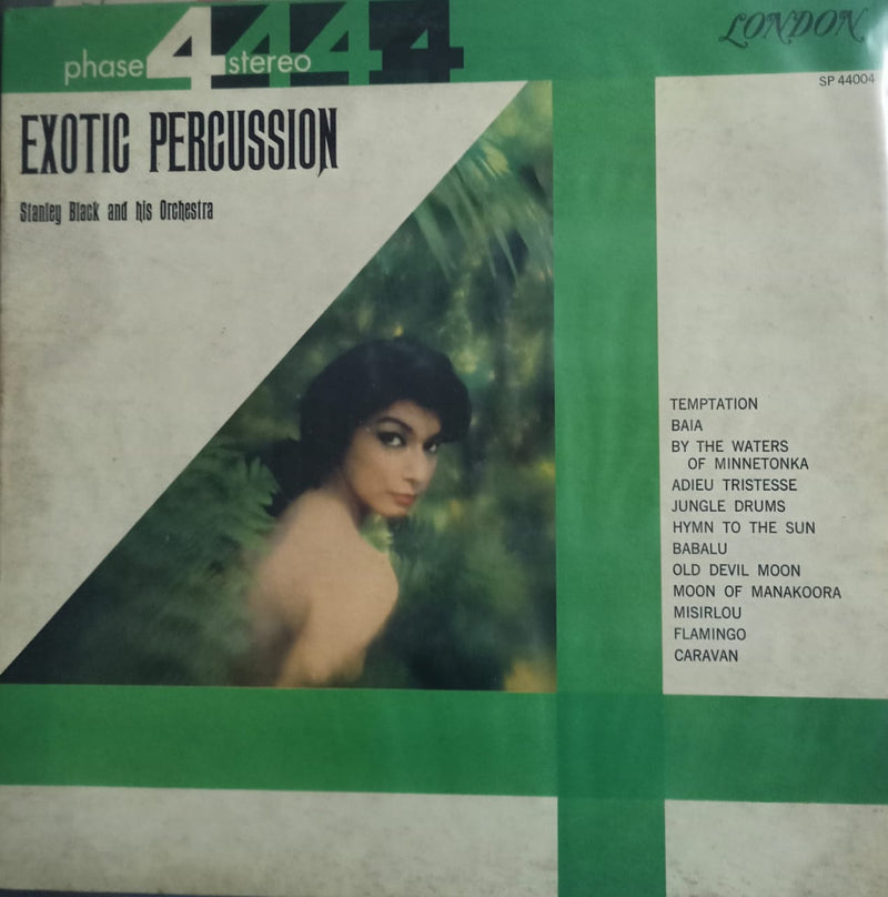 “Exotic Percussion”1961 — 1961 Bollywood LP vinyl record cover