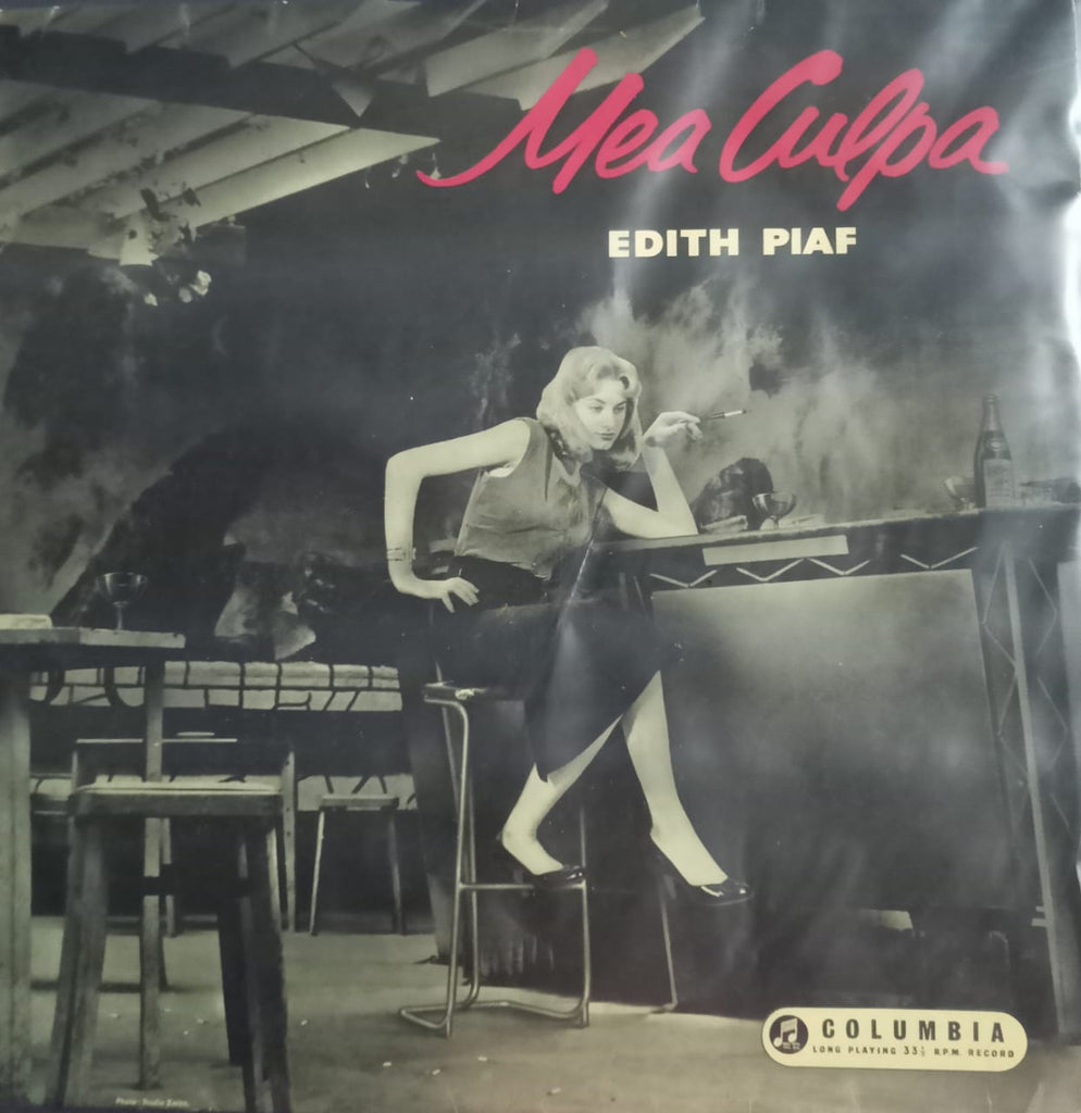 “MEA CULPA – EDITH PIAF”1958, English Vinyl LP – Bollywood Film Vinyl ...