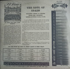 “THE SOUL OF SPAIN – 101 STRINGS”1972, English Vinyl LP – Bollywood Film Vinyl LP