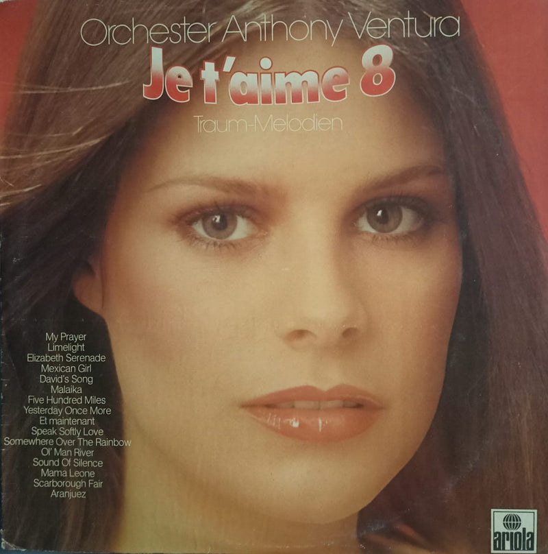 Traum Melodien 8” by “Jet’Aime — Bollywood LP vinyl record cover