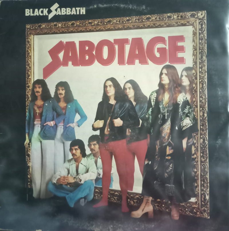 Black Sabbath”1989 by “Sabotage — 1989 Bollywood LP vinyl record cover