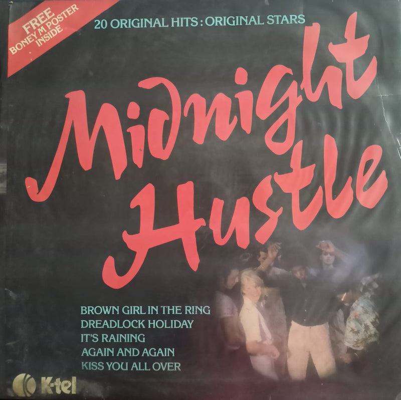 “Midnight Hustle”1978 — 1978 Bollywood LP vinyl record cover