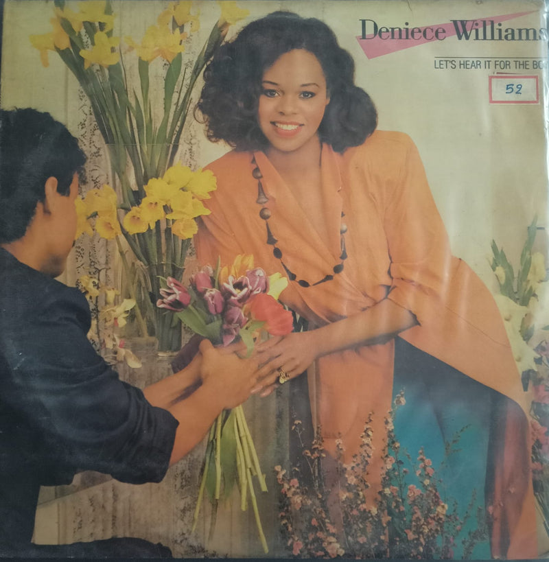 Let’s Hear It For The Boy”1984 by “Deniece Williams — 1984 Bollywood LP vinyl record cover