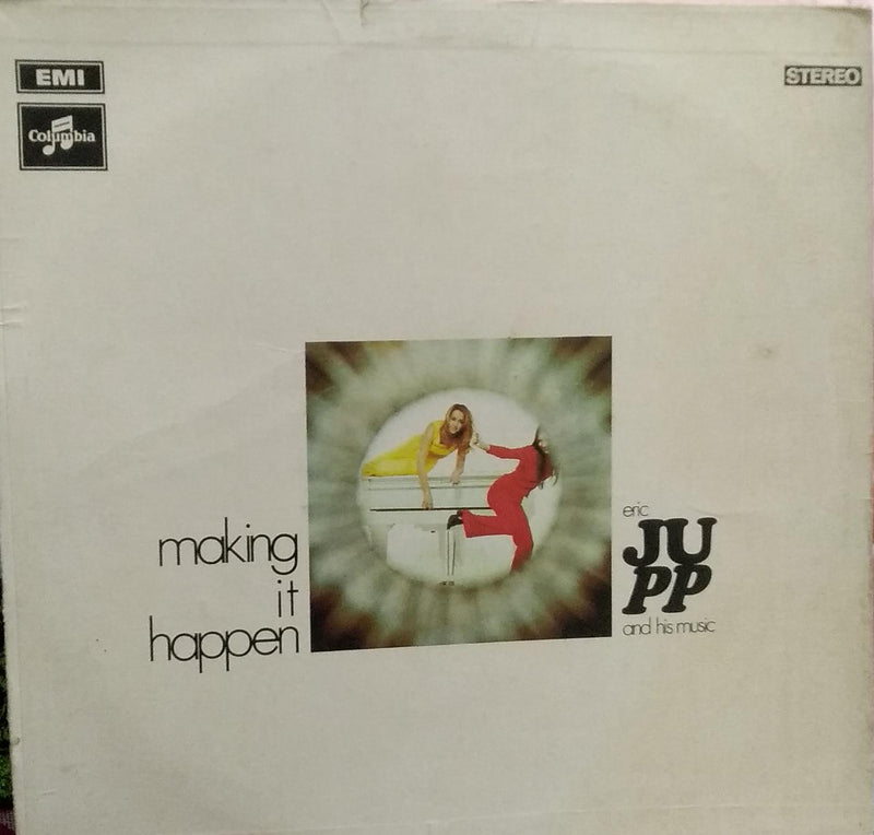 "Making It Happen Eric Jupp And His Music" — LP vinyl record cover