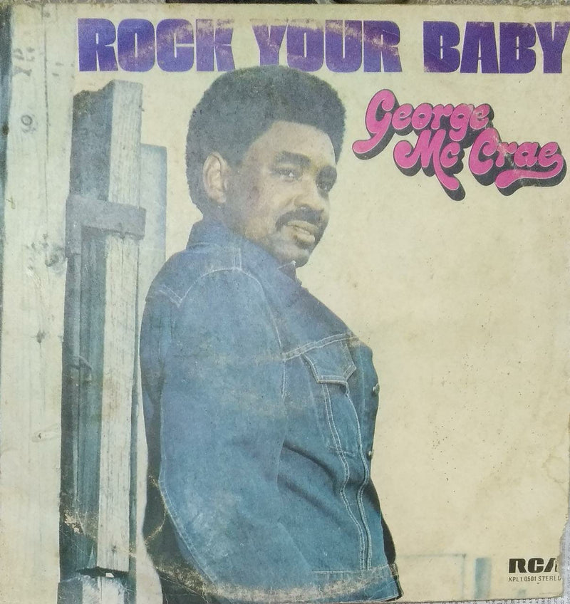 "Rock Your Baby George Mc Crae" — rock LP vinyl record cover